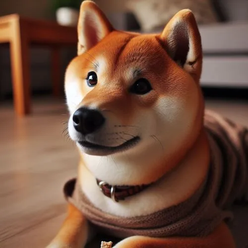 Veterinario realizando una revisión clínica a un Shiba Inu para diagnosticar alergias alimentarias