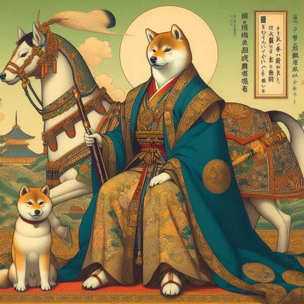 Shiba Inu junto a su dueño, expresando lealtad y vínculo profundo