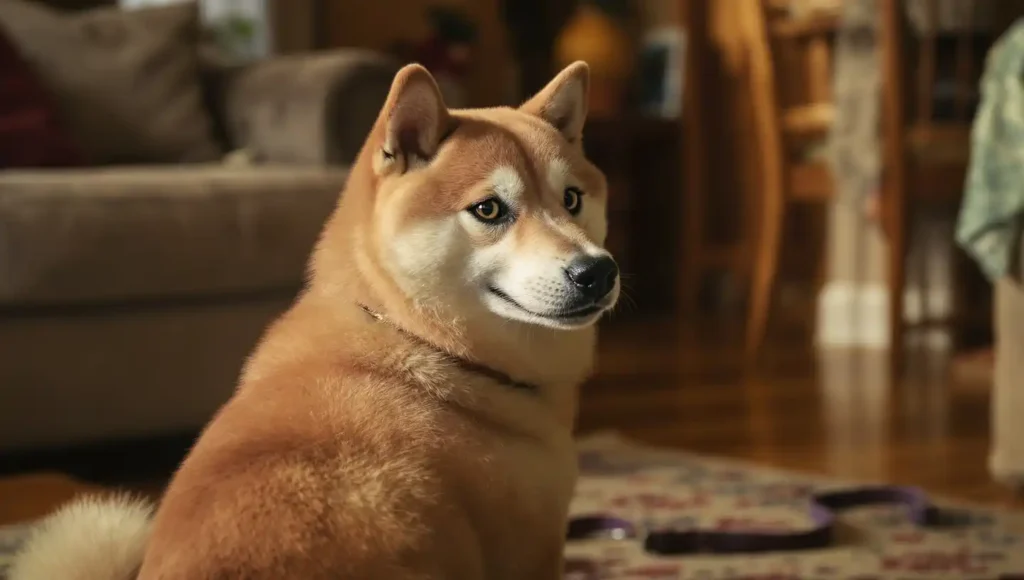 Persona intentando que su Shiba Inu acuda a su llamada sin demasiado éxito