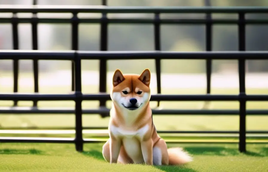 Shiba Inu en proceso de socialización temprana