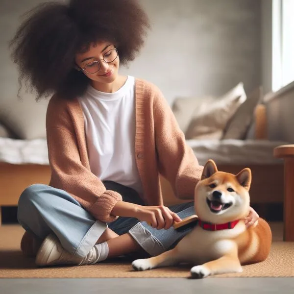 Cuidado del pelaje del Shiba Inu