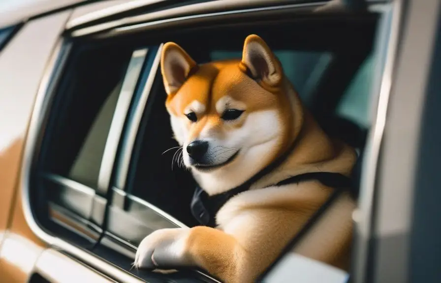 Shiba Inu sano ilustrando shiba inu