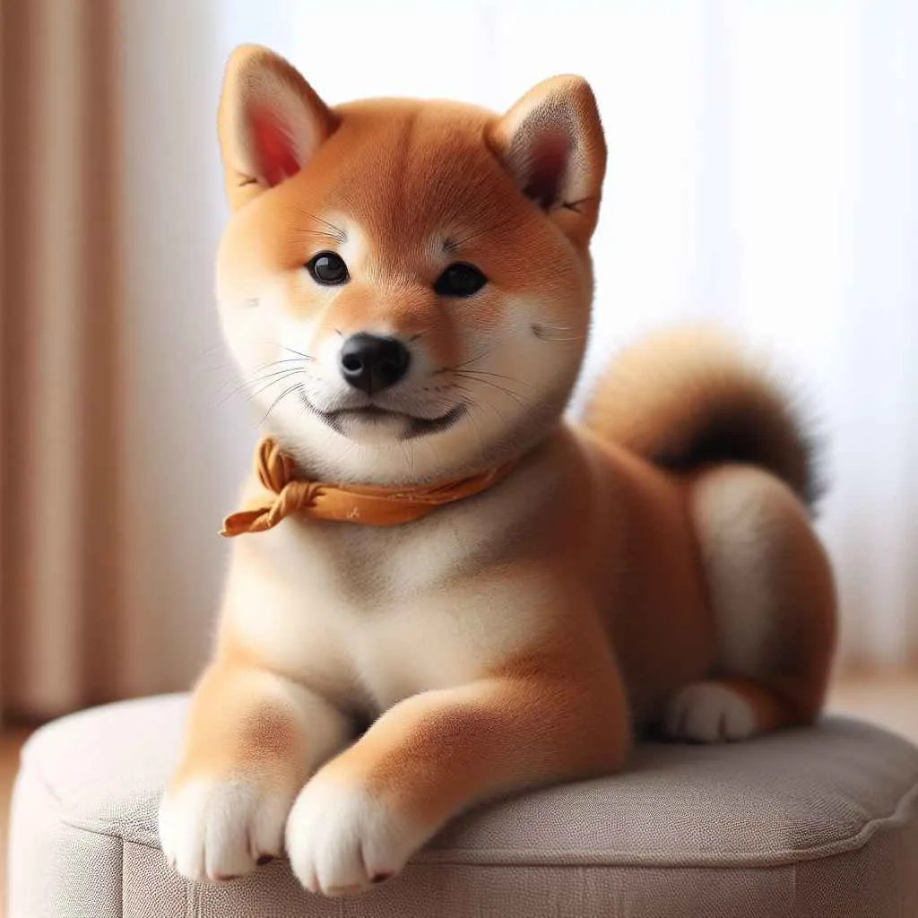 Shiba Inu jugando con la familia: energía y carácter equilibrado